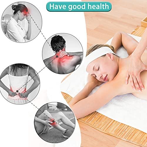 Dkelincs Portable Massage Table Massage Bed Folding 84 Inch Height Adjustable 2 Fold Lash Bed with Carry Case PU Leather Professional Spa Salon Tattoo Facial Bed with Face Cradle, Hold Up to 450Lbs, Black