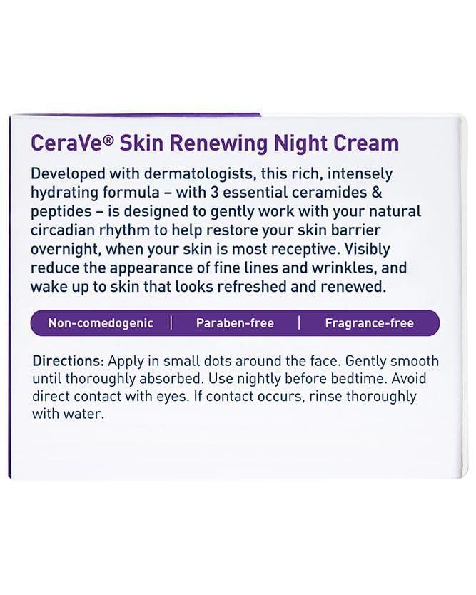 CeraVe CeraVe Skin Renewing Night Cream, 50ml by CeraVe