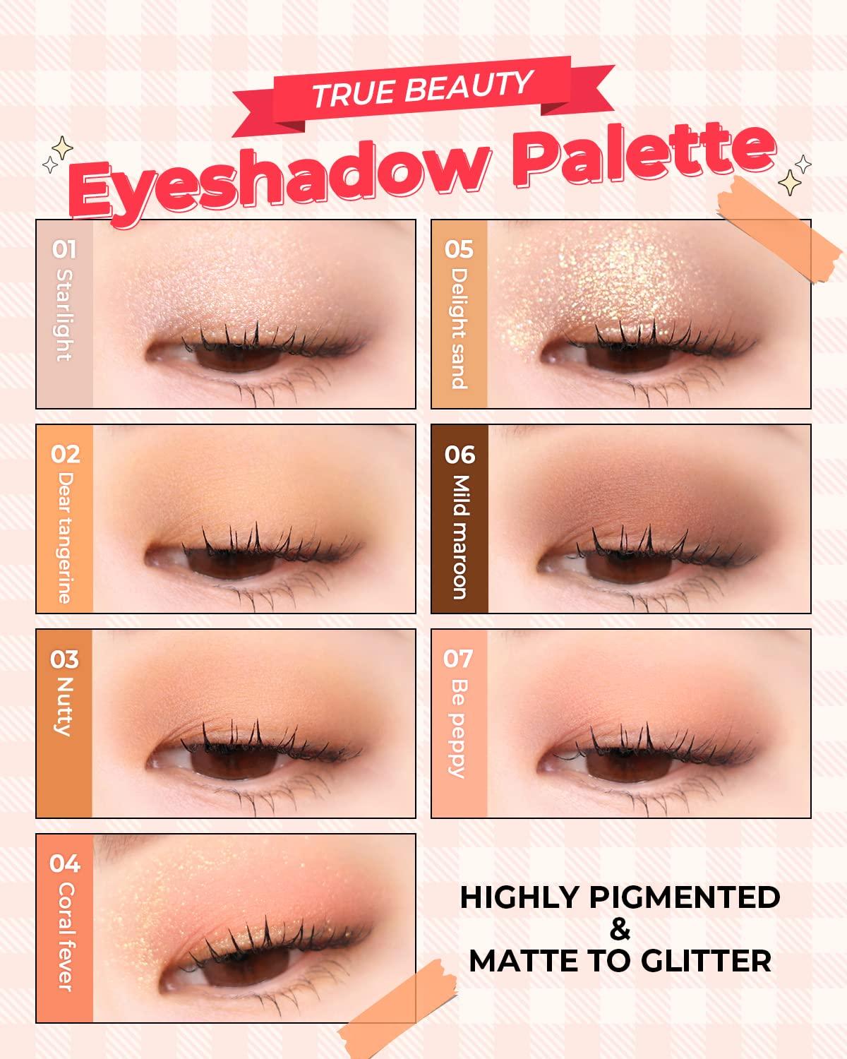 AMTS AMTS x True Beauty Edition, Some Sweet EyeShadow Makeup Palette, Matte Shimmer Metallic, Long Lasting, Cheek blush, All My Things, K Beauty, Pink Gold makeup