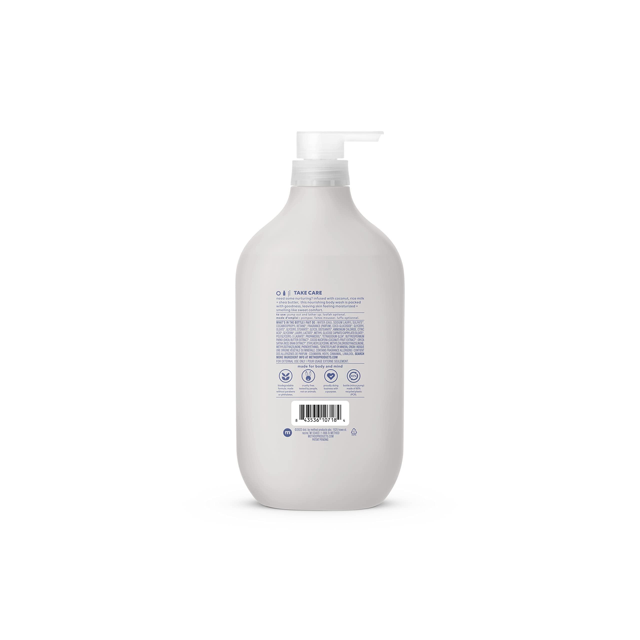 Method Method Body Wash, Simply Nourish, Paraben and Phthalate Free, 28 oz & Body Wash, Pure Peace, Paraben and Phthalate Free, 28 oz