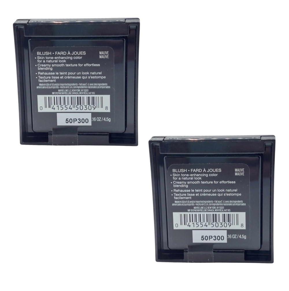 MAYBELLINE Pack of 2 Maybelline Fit Me Blush, Mauve 20, 0.16 oz