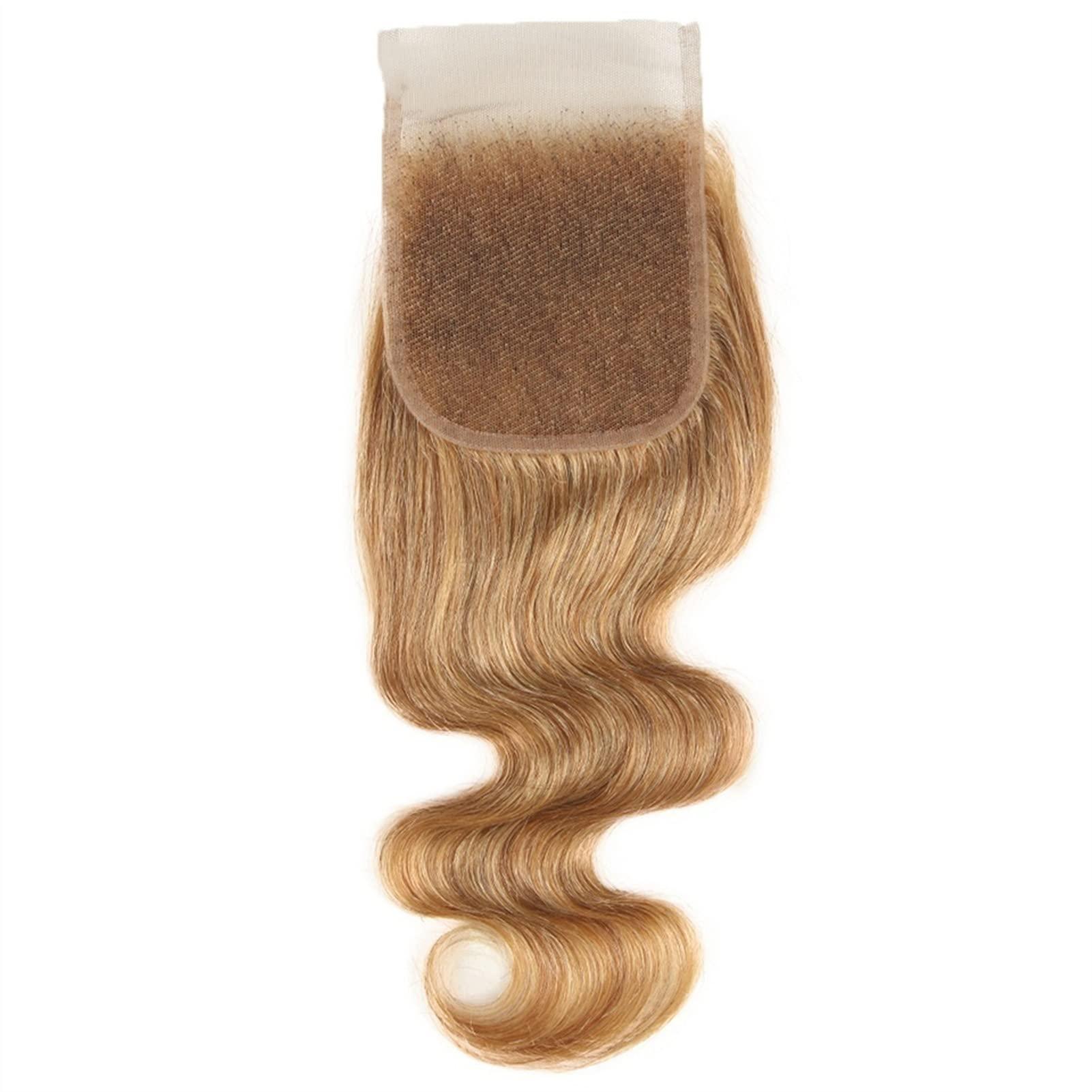 GRFIT Human Hair Bundles Unprocessed Malaysian Body Wave 3 Bundles with Closure Free Part 10-26 Inches Remy Human Hair Bundles with Closure Weave Hair Extensions hair bundle/Hair Extensions (Size : Free Pa