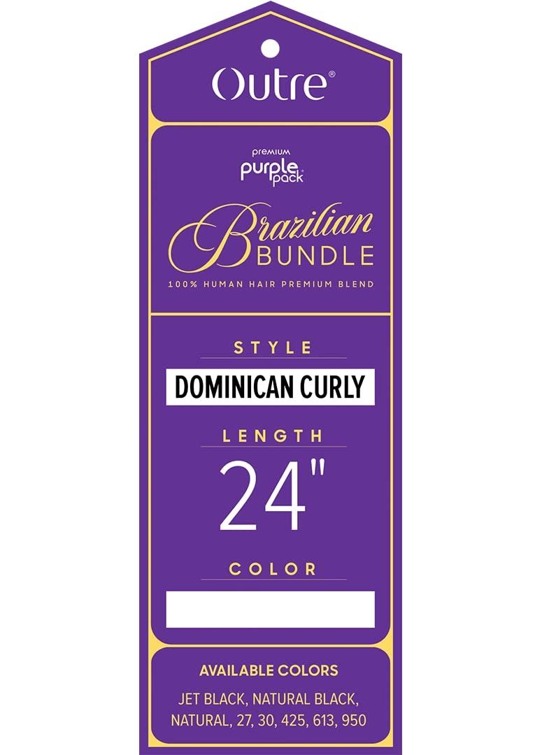 Outre Outre Purple Pack Brazilian Bundle-Single Collection-Dominican Curl 36 (Natural)