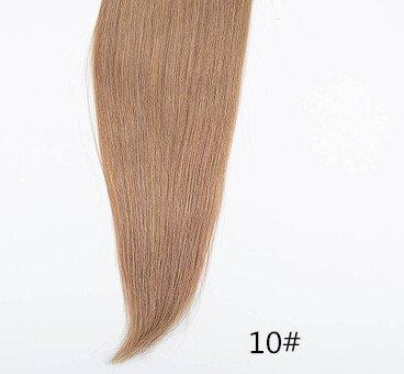 RemeeHi Remeehi 100s Pre-Bonded Nail U Tip Keratin Glue Natural Hair Extensions 1g/s Deep Wavy Human Hair Nail Tip Extension(22" 10#)