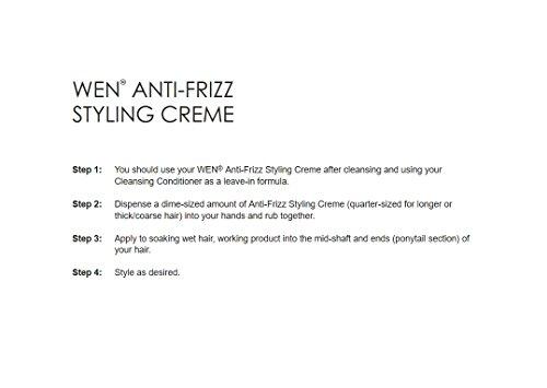 WEN by Chaz Dean WEN by Chaz Dean Wen Pomegranate Anti-Frizz Styling Creme, 4 Fl Oz