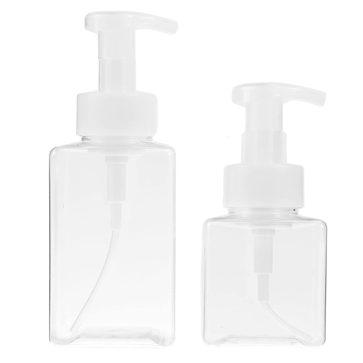 Cabilock Cabilock 2pcs Hand Soap Facial Face Face Wash Hand Dispenser Shampoo Travel Sparkling Bottle Push Type Bottled Cleasing Milk