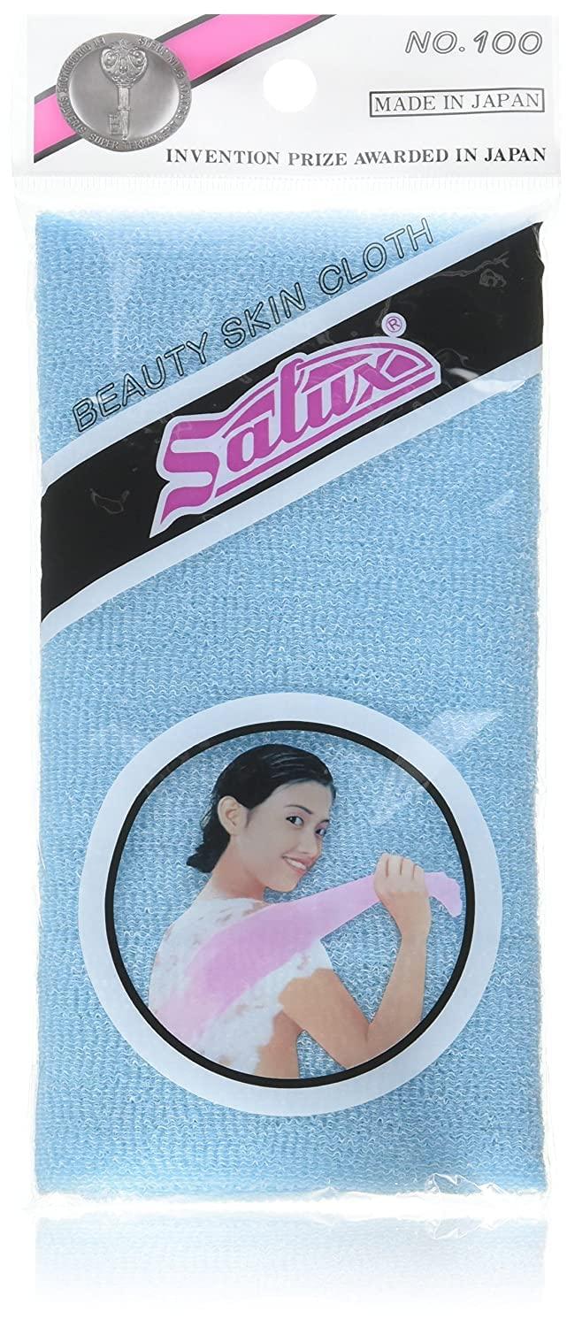 SALUX Salux Nylon Japanese Beauty Skin Bath Wash Cloth/towel (3) Blue