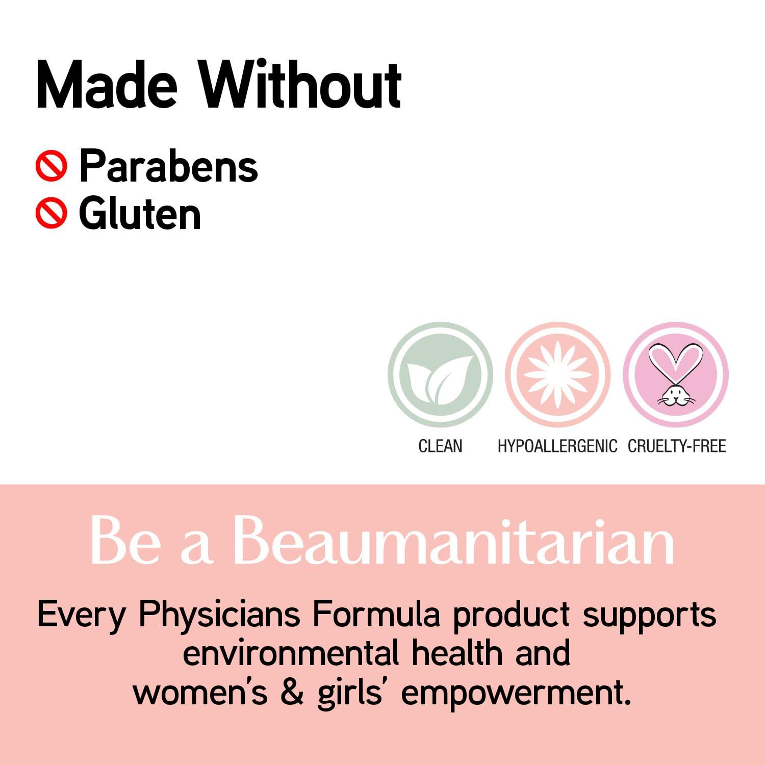 Physicians Formula Eyeshadow Palette By Physicians Formula Matte Monoi Butter Eyeshadow Natural Matte Blushed Nudes, For Sensitive Skin, Hypoallergenic, Nourishing Moisturizing, Smooth, All Day Wear