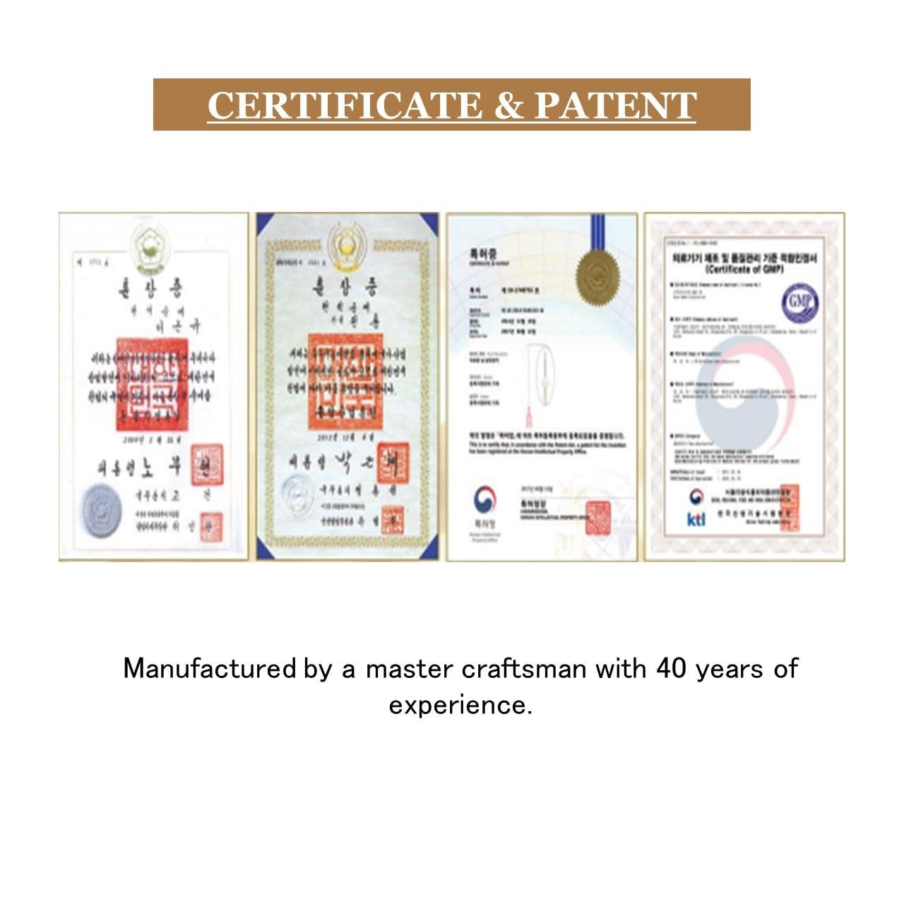 Generic HYUNSEOK 24K 99.99% Gold Threads for Face Lift/Smothing of Wrinkles/Long-Lasting Skin Rejuvenation and Firming for Body and Face Lifting 10PCS (KIM05 30G 13mm)