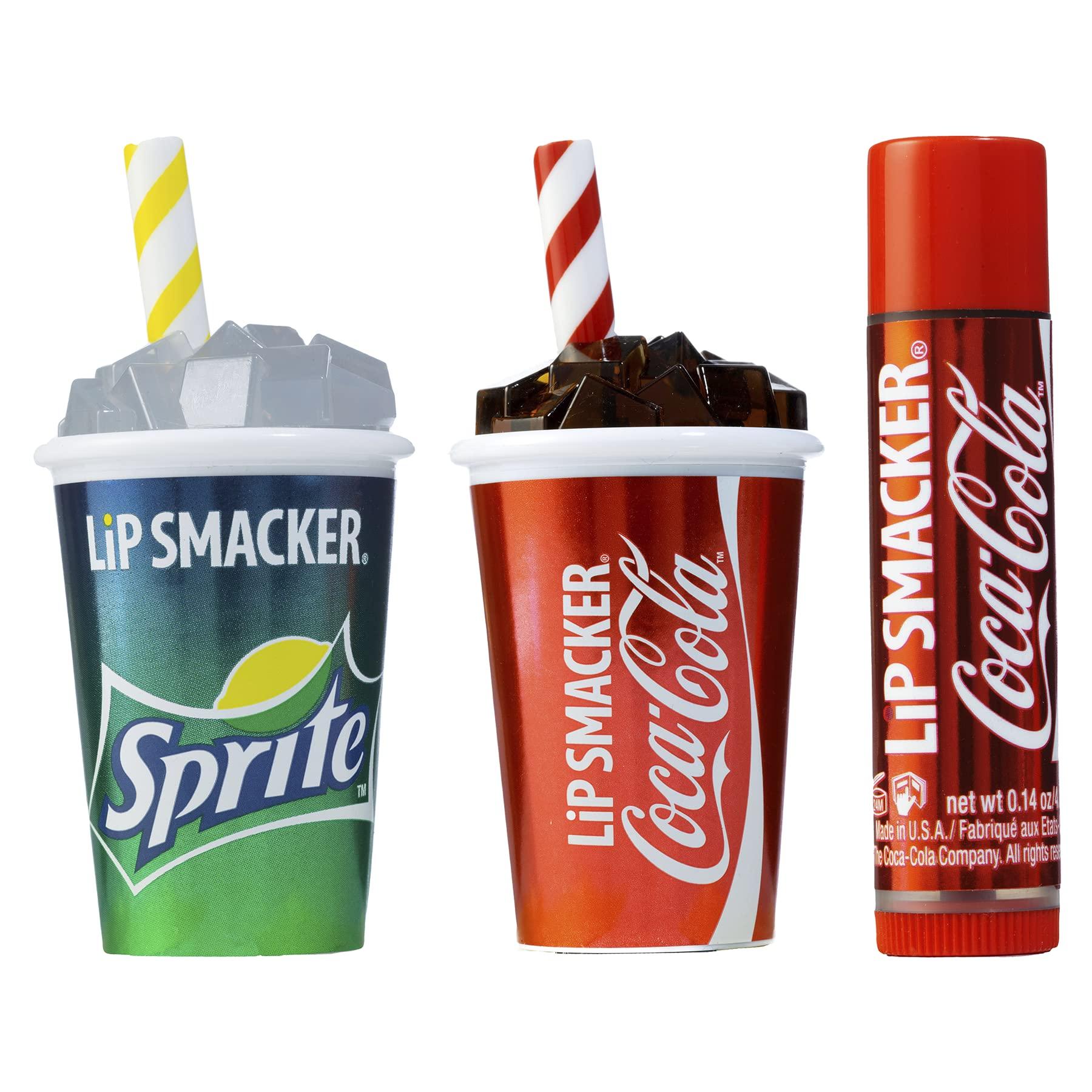 Lip Smacker Lip Smacker Coca Cola Collection lip balm trio - Coca-Cola, Sprite & Strawberry Fanta flavors