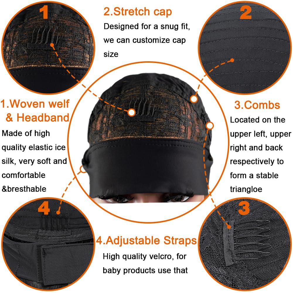 MavKuvx 26 Inch #350 Orange Headband Wig Human Hair 150% Density Machine Made Headband Wig Body Wave Ginger Headband Wig Human Hair Glueless None Lace Wig For Black Women Brazilian Virgin Hair