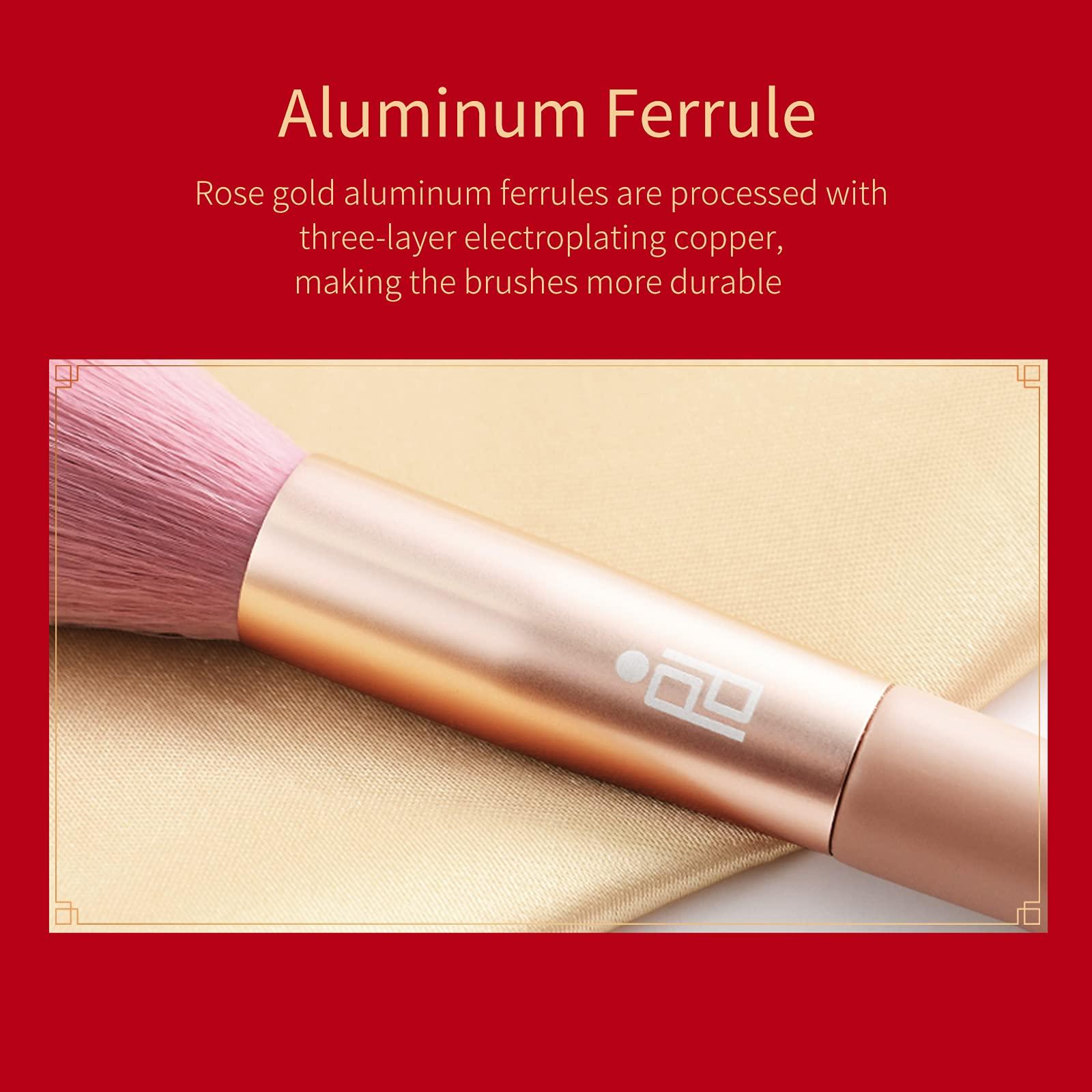 PALACE IDENTITY PALACE IDENTITY Makeup Brushes Set,Professional Makeup Brush Set Premium Pearl White,Concealers Eyeshadow Brush Make up Brushes Set,9PCs