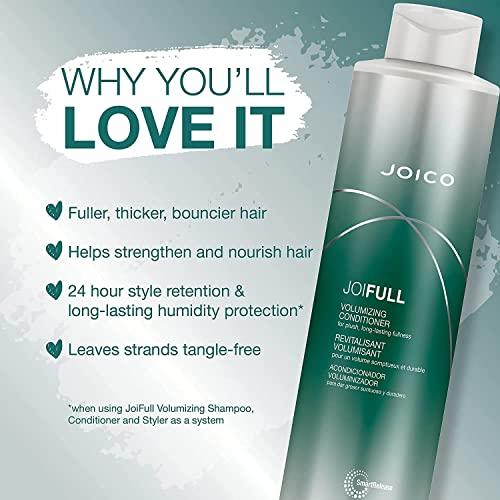 Joico Joico JoiFULL Volumizing Shampoo & Conditioner Set | Plush & Long-Lasting Fullness | Boost Shine | For Fine / Thin Hair