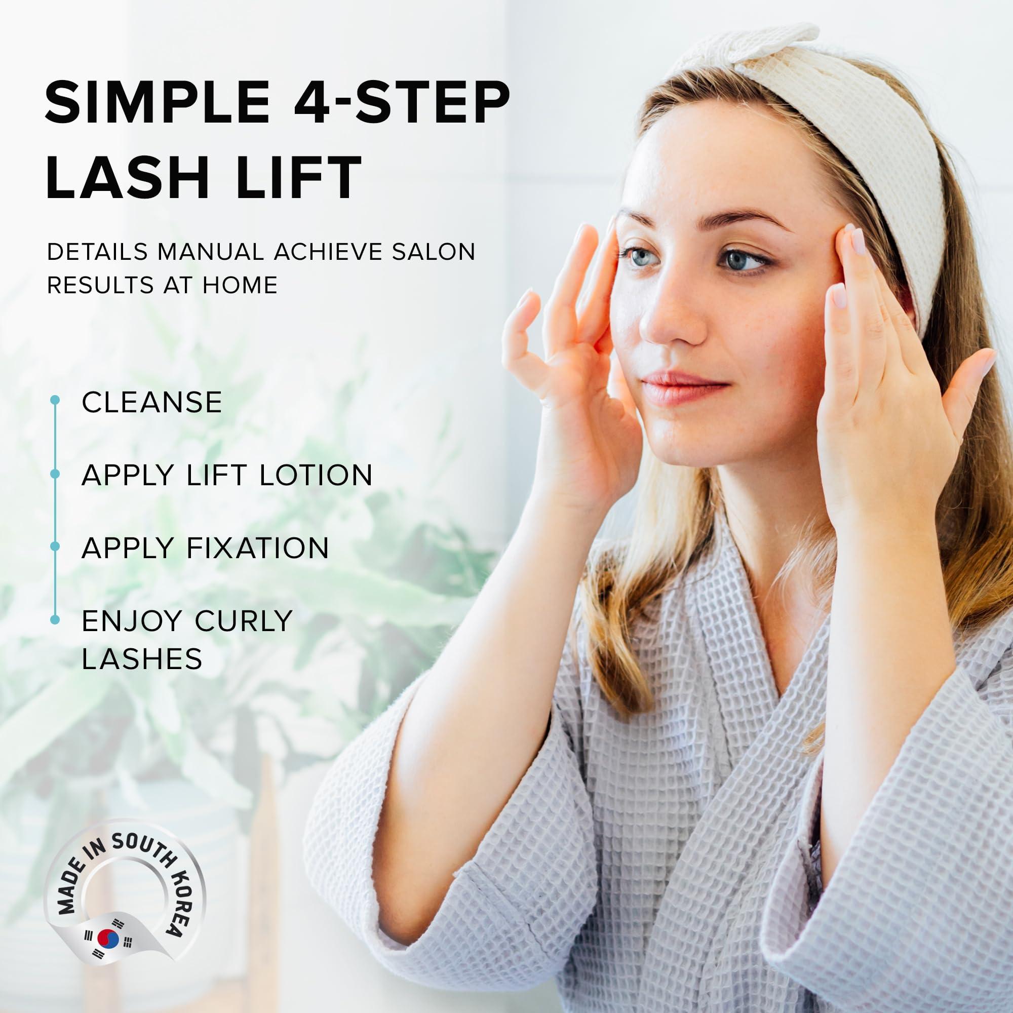 AYASAL AYASAL Lash Lift Kit Eyelash Perm Kit, with Detailed Instruction Eyelash Lift Kit, Easy for Beginner and Professional Lash Perm Kit, Achieve Salon-Quality Lashes Lift with Safe and Effective Result
