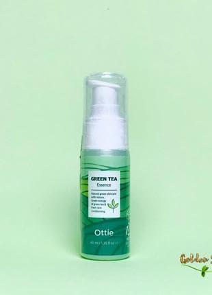 Ottie Ottie Green Tea Skin Care Set(5 items) / Cleansing Foam 150ml, Toner 200ml, Essence 40ml, Cream 40ml, Eye Cream 30ml