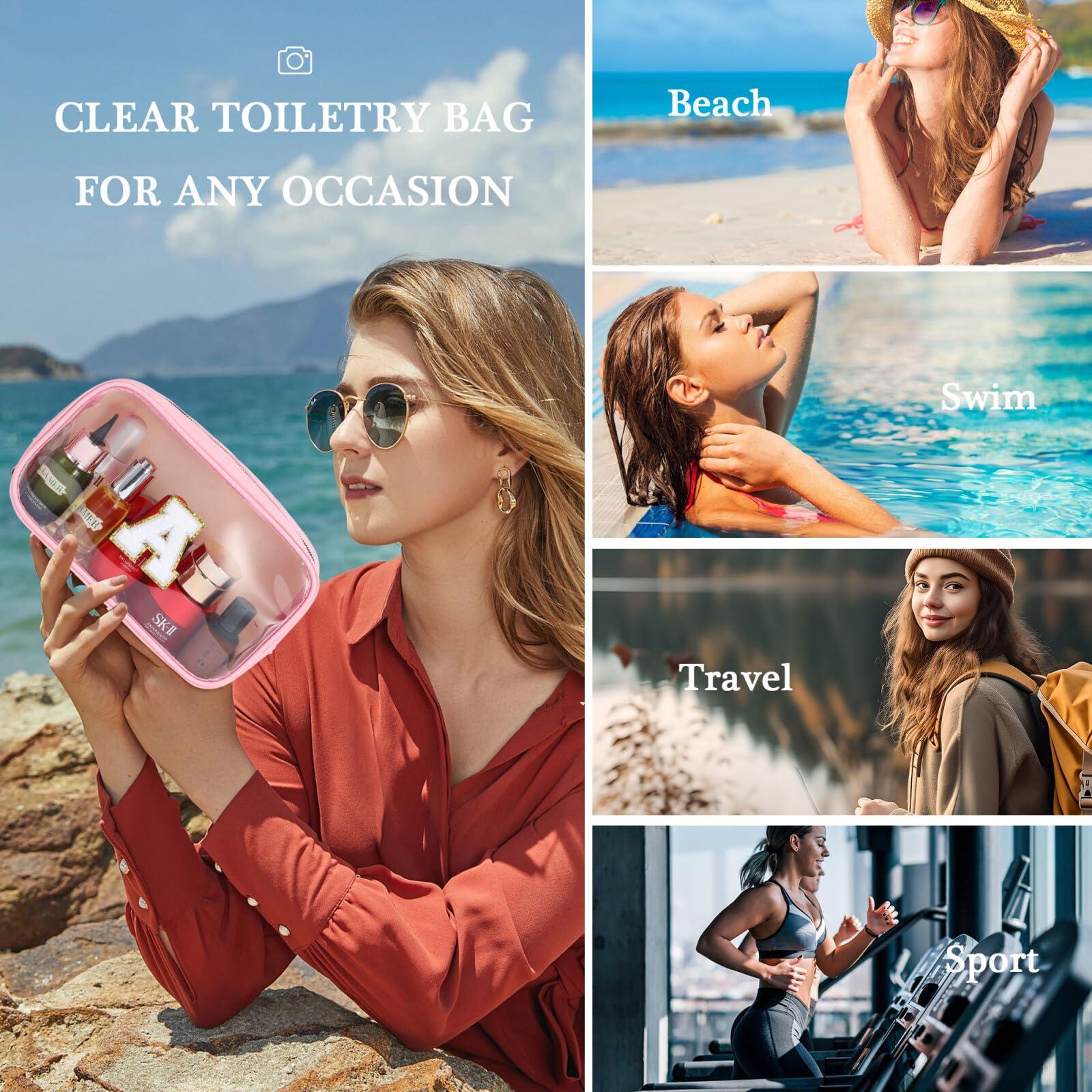 YOOLIFE YOOLIFE Initial Clear Makeup Bag Belt Bag