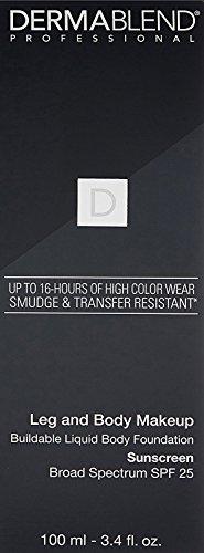 Dermablend Dermablend Leg and Body Makeup Foundation with SPF 25, 20N Light Natural, 3.4 Fl. Oz.
