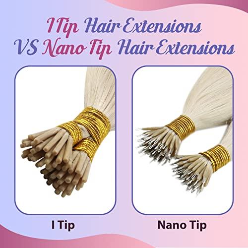 Sunny Hair [Sunny and Ve Sunny] Itip Hair Extensions and Human Hair Ponytail Blonde 16inch 160G