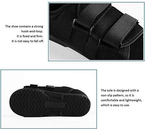 QMZDXH QMZDXH Post-Op Shoe,Orthopedic Sandal Post-Op Slipper Operative Shoe Walking Splint Brace Broken Toe Foot Fracture Boot Shoe for Injured Foot