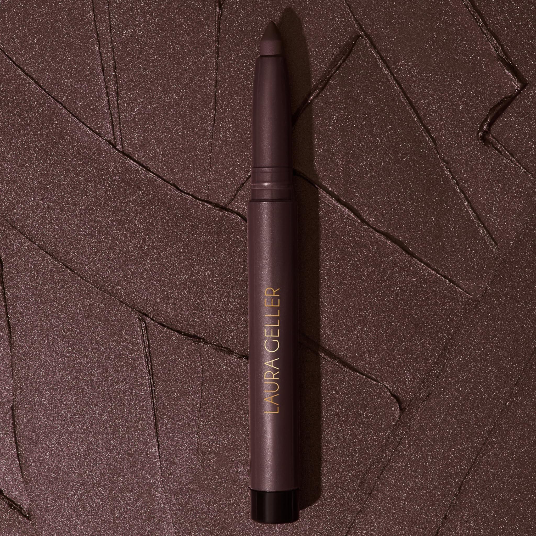 LAURA GELLER NEW YORK LAURA GELLER NEW YORK Kajal Longwear Kohl Eyeliner Pencil - Royal Quartz - Caffeine and Vitamin E - Smooth & Blendable Liner - Built-In Sharpener