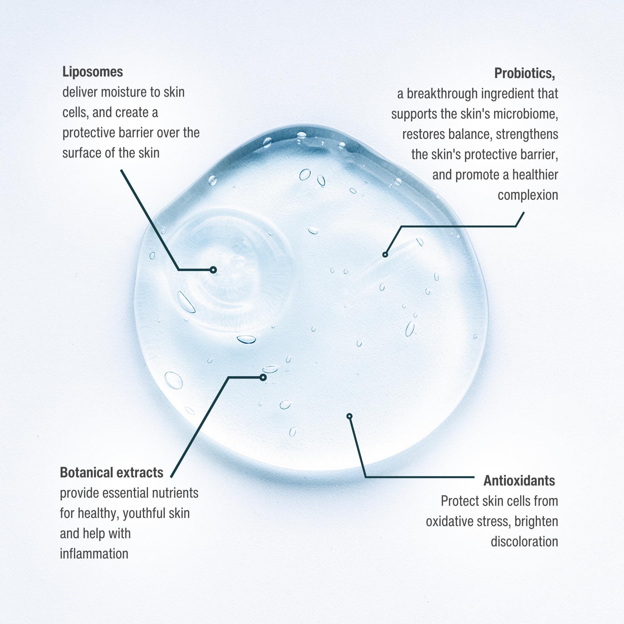 WILMA SCHUMANN Wilma Schumann Probiotic Boosting Serum for Face, Soothing Facial Serum, 1 oz