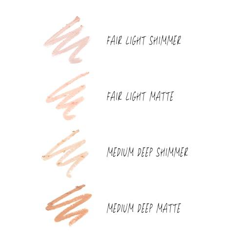 WUNDERBROW Light-Sculptor Highlight Duo Pencil, Dual Ended Matte & Shimmer (Fair/Light)