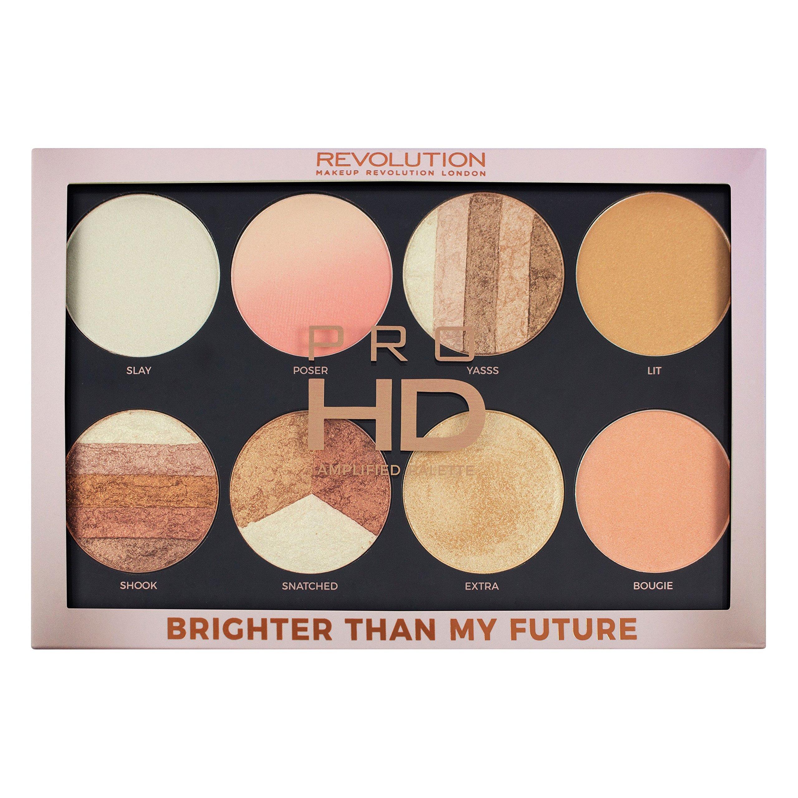 Makeup Revolution Makeup Revolution Pro HD Amplified Highlighter Palette - Brighter Than My Future
