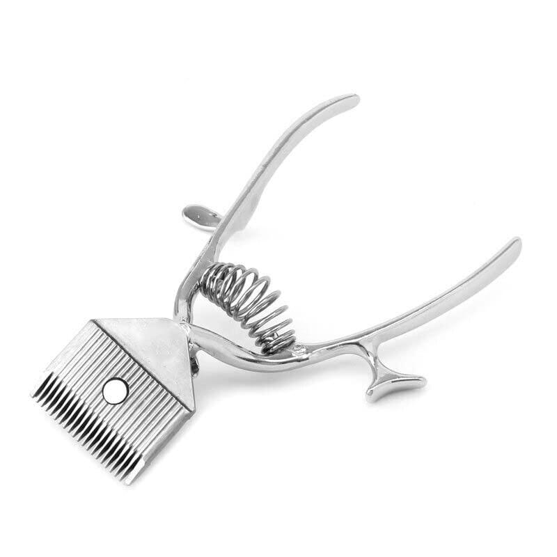 MAFLEN Portable Hand Manual Hair Clippers Hair Trimmer Cutter Barber Hair Scissor Tool