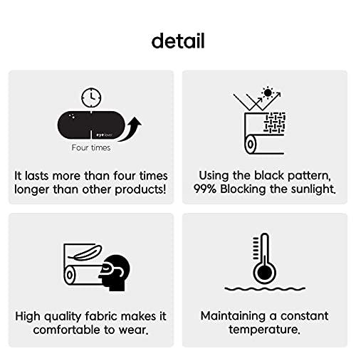 I lover Ilover Eye Mask for Sleeping sandalwood Scent 10 Sheet Warm Steam, Traveling, Relaxing and Tiredness Instantly Warm Helps Eye injuries, relieves dry eyes.