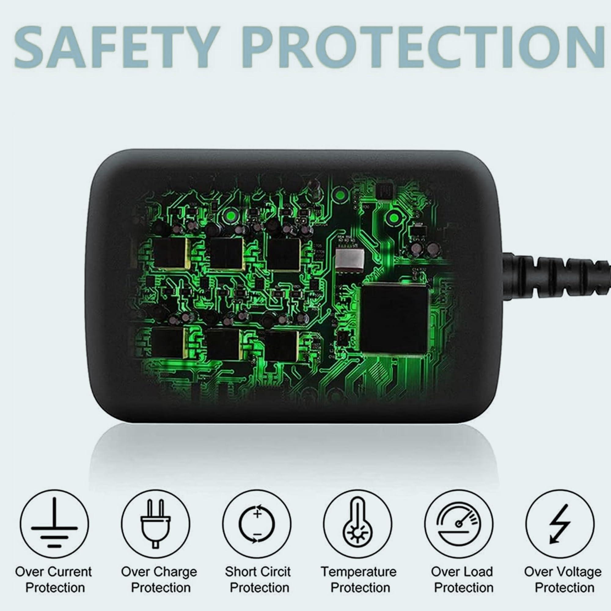 K-MAINS K-MAINS AC/DC Adapter for Philips Philishave QC5050 QC5070 QC5090 Hair Clipper Trimmer