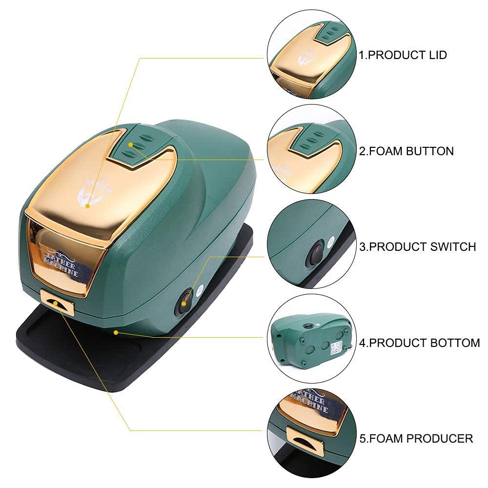 N/1 N/1 Professional Hot Lather Machine for Shaving, Hot Lather Machine for Barber, Barber shaving cream heater, Gifts for Men