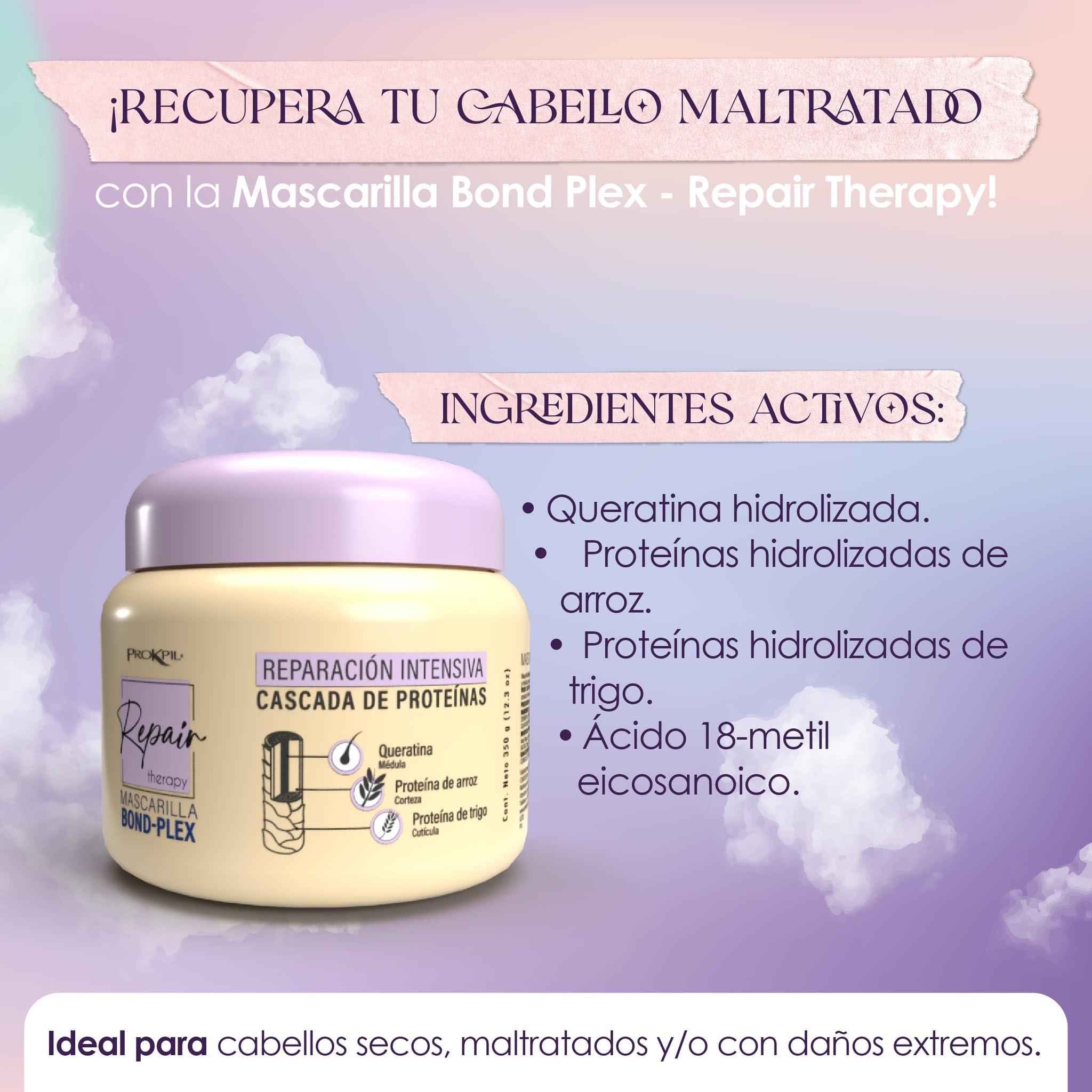 Prokpil Prokpil Bond-Plex Repair Therapy Mask Intensive Hair Treatment Protein Cascade 12.3oz-350ml