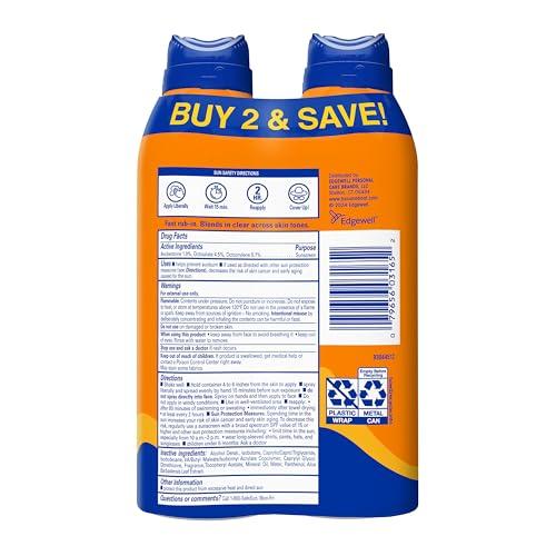 Banana Boat Banana Boat Sport Ultra SPF 30 Sunscreen Spray Twin Pack | Banana Boat Sunscreen Spray SPF 30, Spray On Sunscreen, Water Resistant Sunscreen, Oxybenzone Free Sunscreen Pack, 6oz each