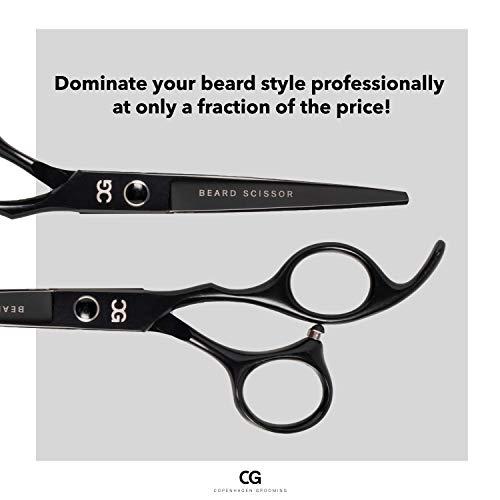 Copenhagen Grooming Copenhagen Grooming Beard Scissors - Beard and Moustache Scissors for Men Beard Grooming Scissors