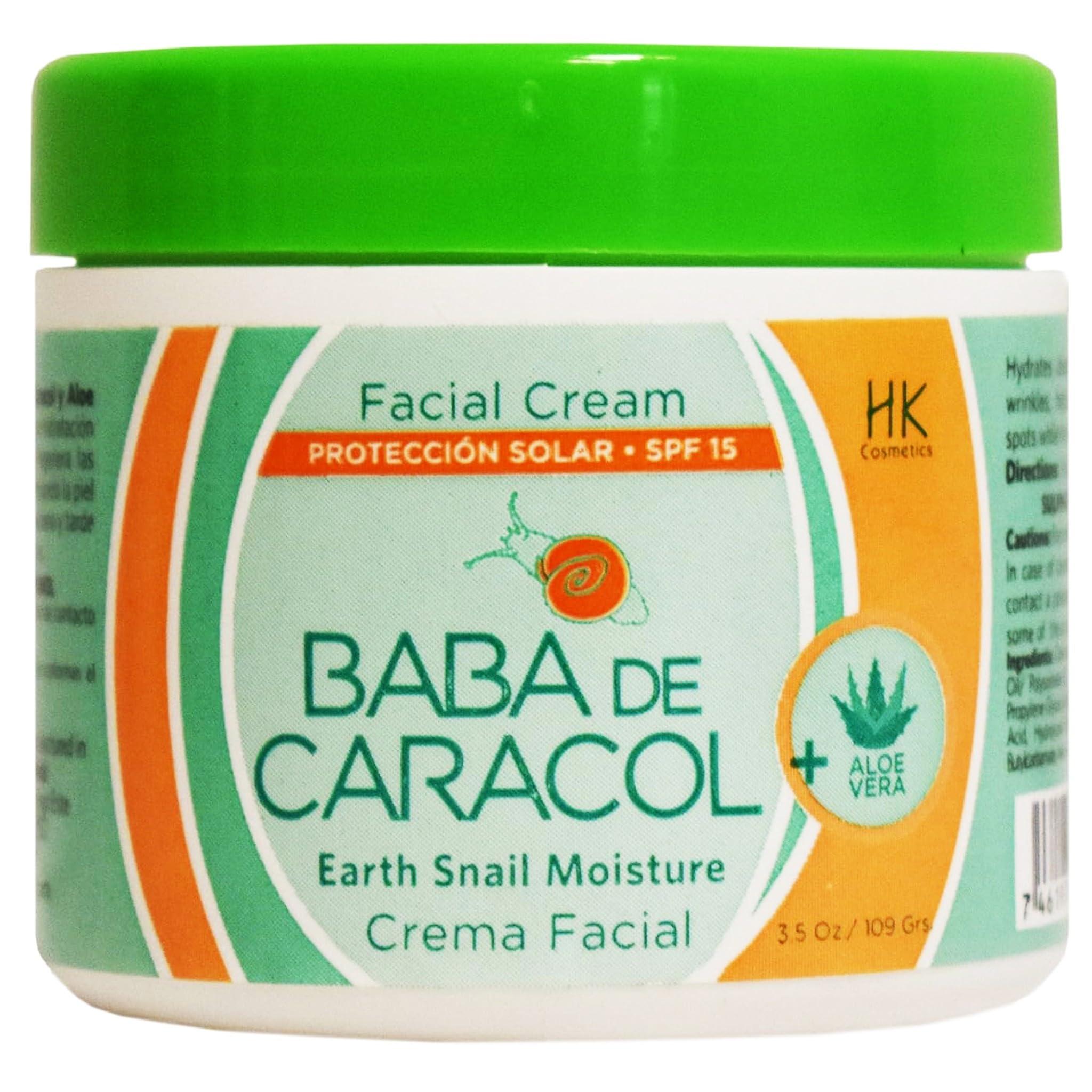 Baba de Caracol Baba de Caracol Facial Moisturizing Cream aloe vera 3.5 oz