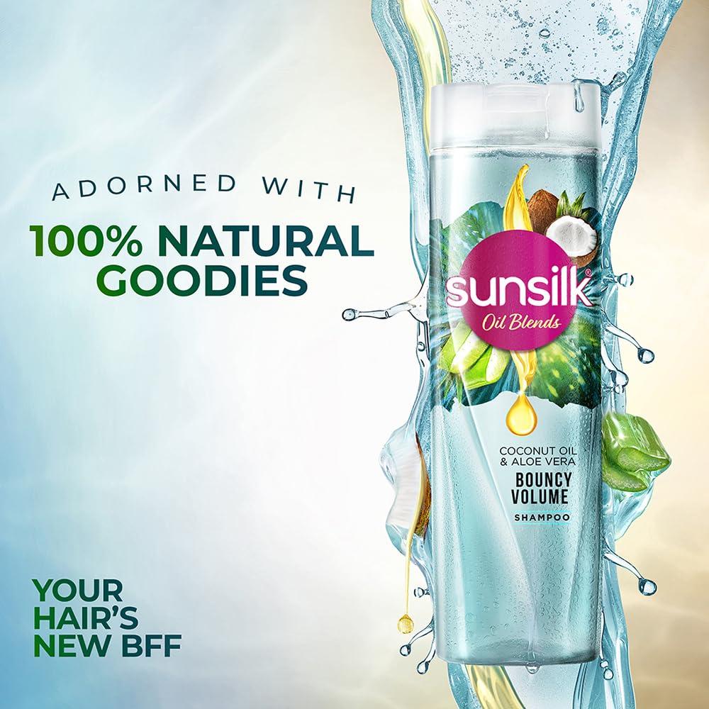 sunsilk sunsilk Coconut Water & Aloe Vera Volume Hair Shampoo, 195 ml / 6.5 fl.oz