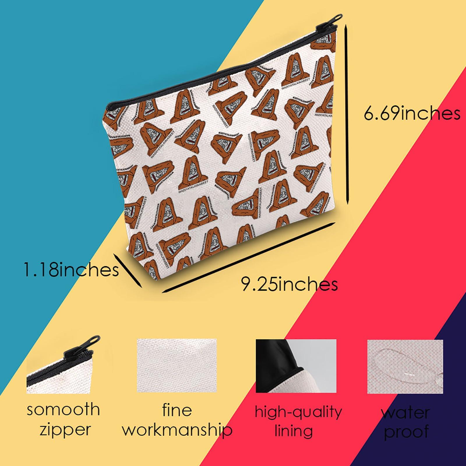 MNIGIU MNIGIU The Big Lez Show Gift Big Lez Cosmetic Bag The Big Lez Show Fans Gift The Big Lez Show Merch (Wa-Diy Bag)