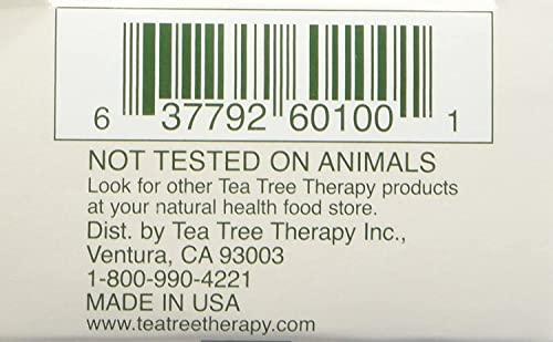 Tea Tree Therapy Tea Tree Therapy, Soap Bar, Vegetable Base, 3.9 oz (4-Pack)