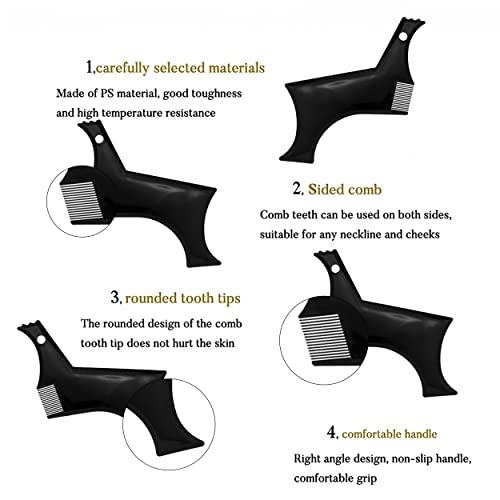 MAPPERZ MAPPERZ Beard Shaper Tool With Comb For Men | Home And Salon Use | Men Beard Accessories #Groom @Home. Stay Safe