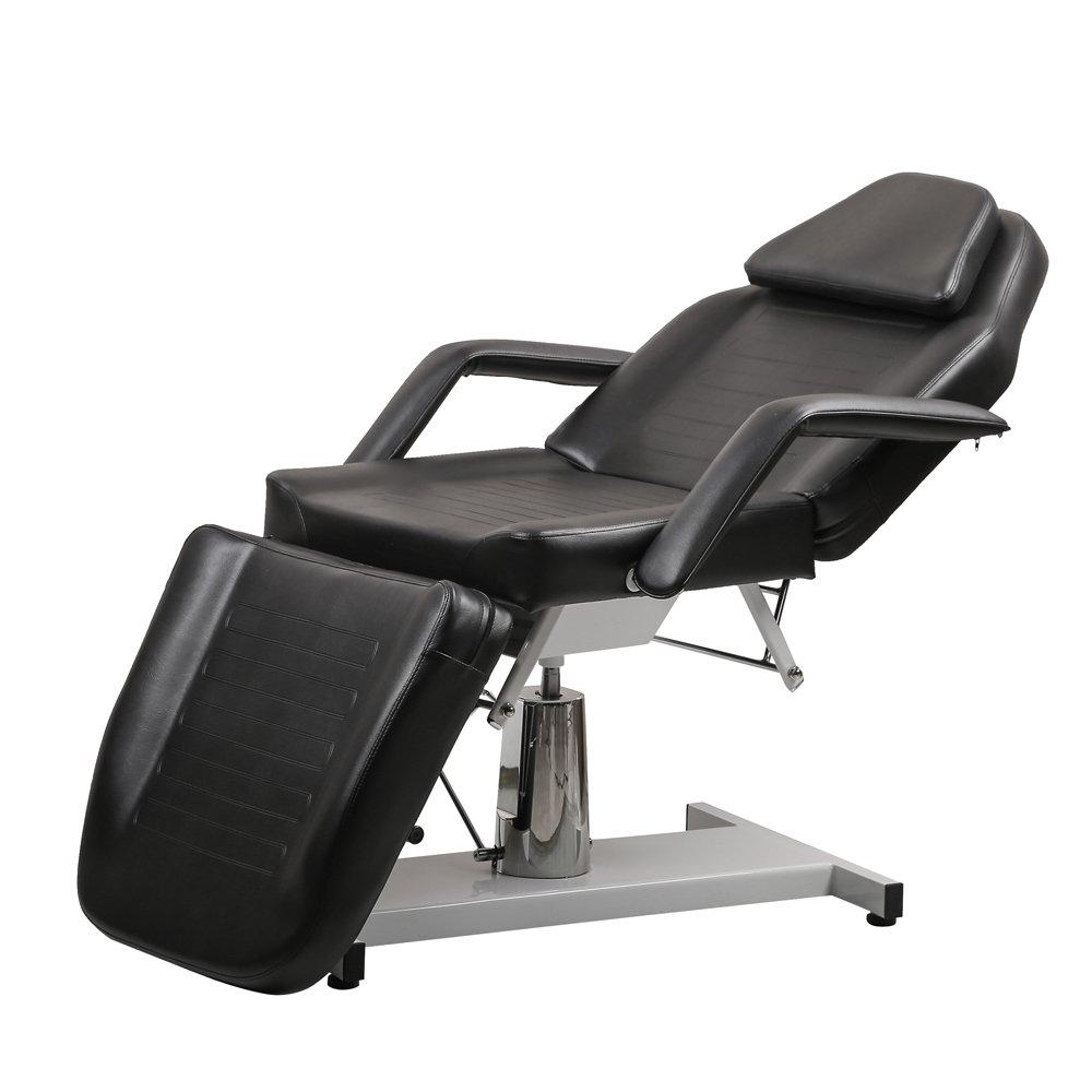 ColdBeauty New ColdBeauty Black Facial Massage Table Bed Chair Beauty Salon Equipment