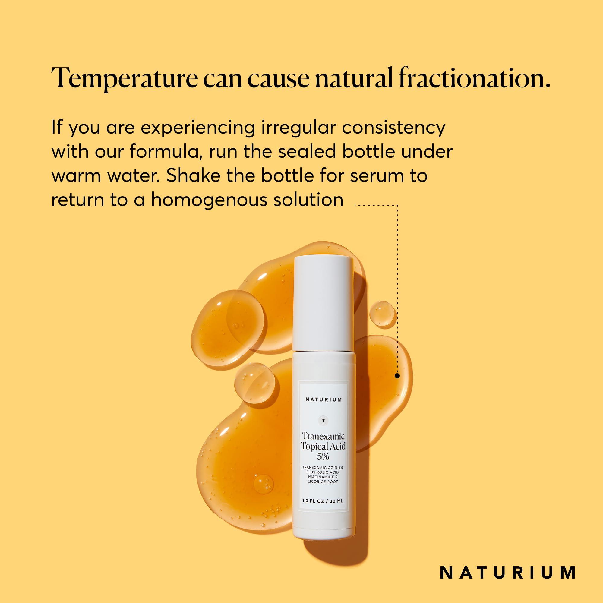 Naturium Naturium Tranexamic Topical Acid 5% Jumbo, Face & Skin Care with Kojic Acid, Niacinamide & Licorice Root, 2 oz