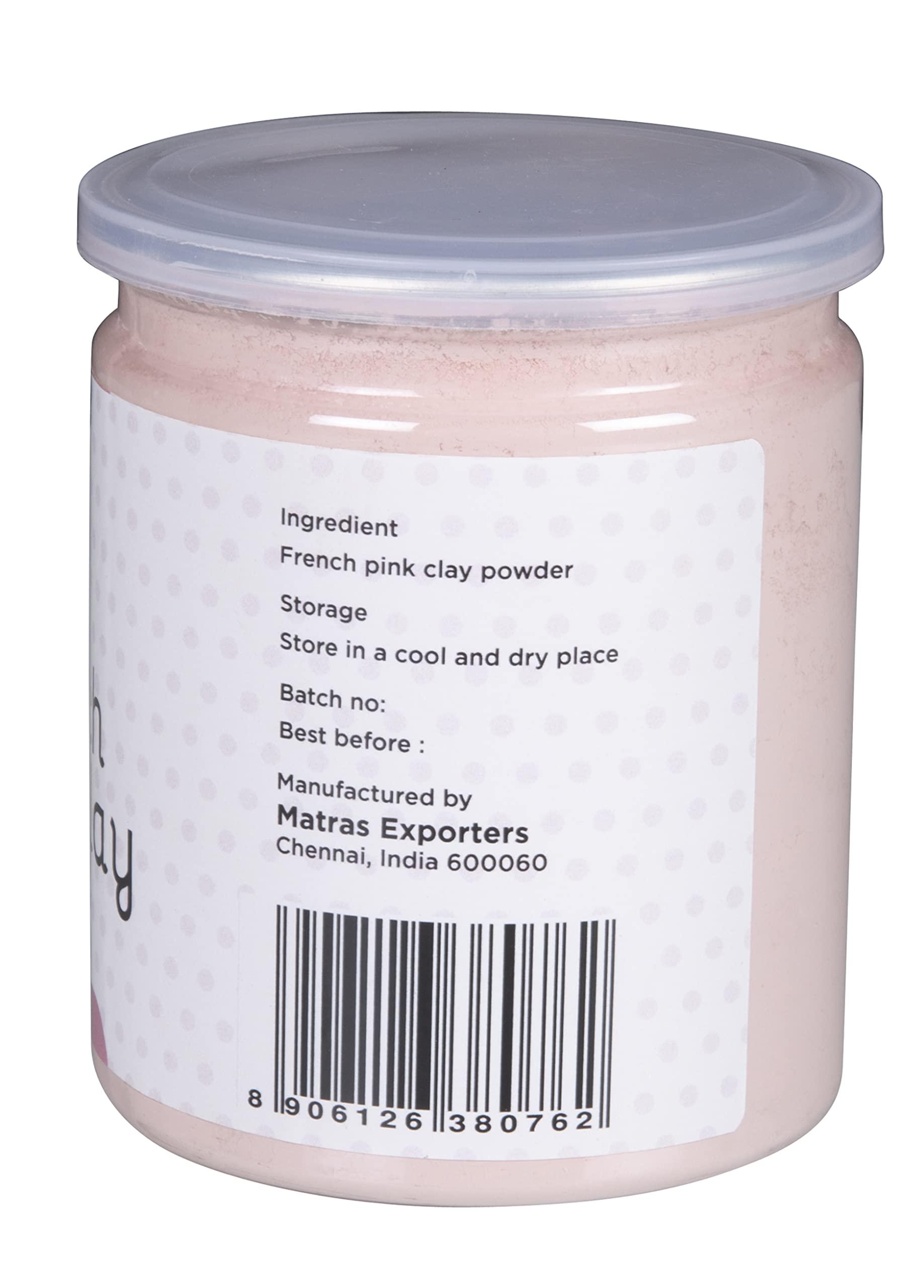 YOGIS GIFT  Celebrating health Pink Clay/Rose Clay Powder for Soap Making | 8 Oz | Fine, Gentle and Soothing Clay for Face Masks, Soaps and More | by Yogi\'s Gift