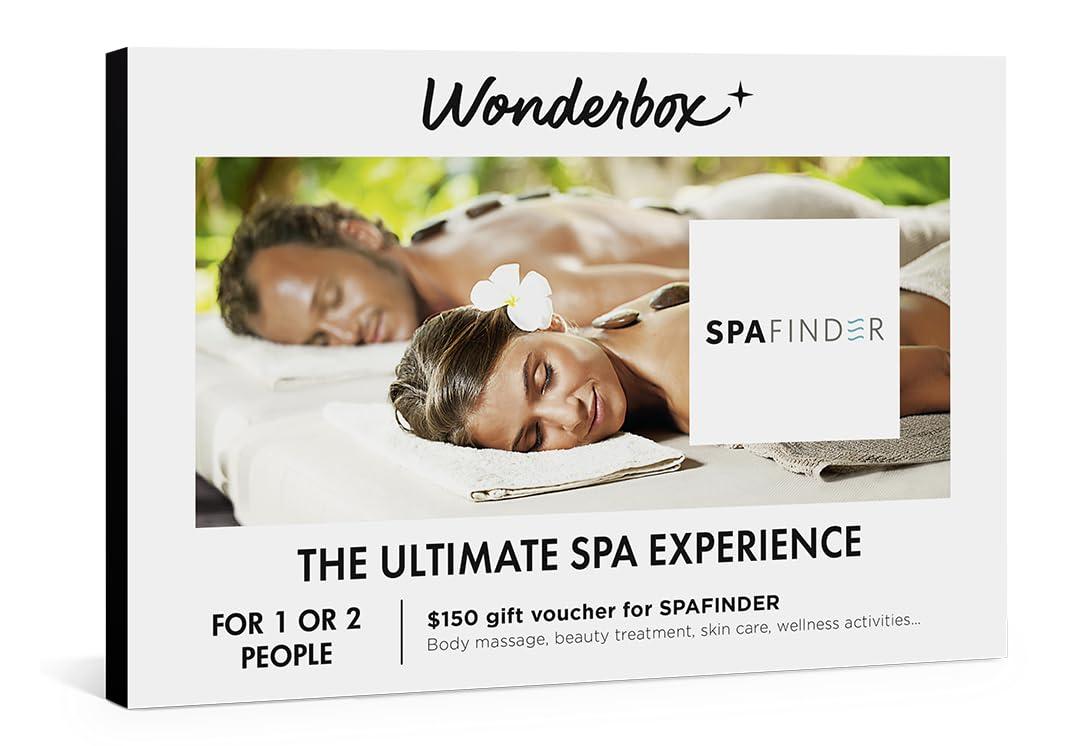 WONDERBOX Wonderbox Original Gift Idea - Experience Gift The Ultimate Spa Experience- Spa Finder Voucher - For 2 people Relaxing gift