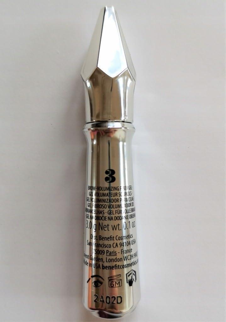 Benefit Benefit Cosmetics Mini Gimme Brow+ Tinted Volumizing Eyebrow Gel # 3 Neutral Light Brown 0.03 OZ (IMAGE OF PRODUCT DIFFERS FROM THE ONE POSTED AS THIS IS A SAMPLE PRODUCT)