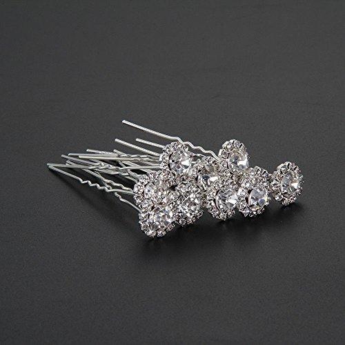 Trimming Shop Trimming Shop Swarovski Crystal Bridal Prom Hair Clips Pins