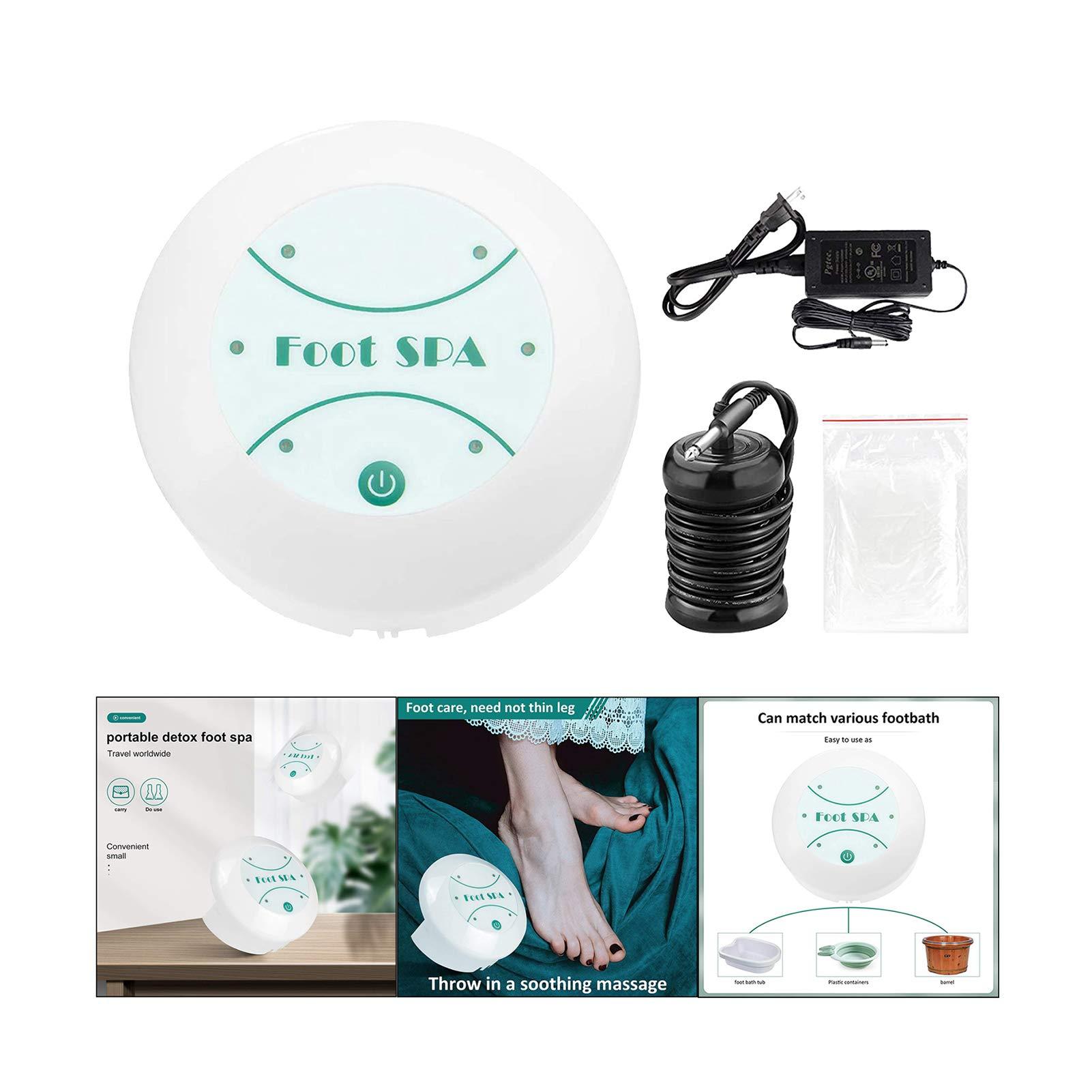 YXJPP Portable Ionic Detox Foot Bath Spa Machine Ionic Tool Footbath Cleanse Spa for Home Use Spa Club Salon or Holiday Travel Gift