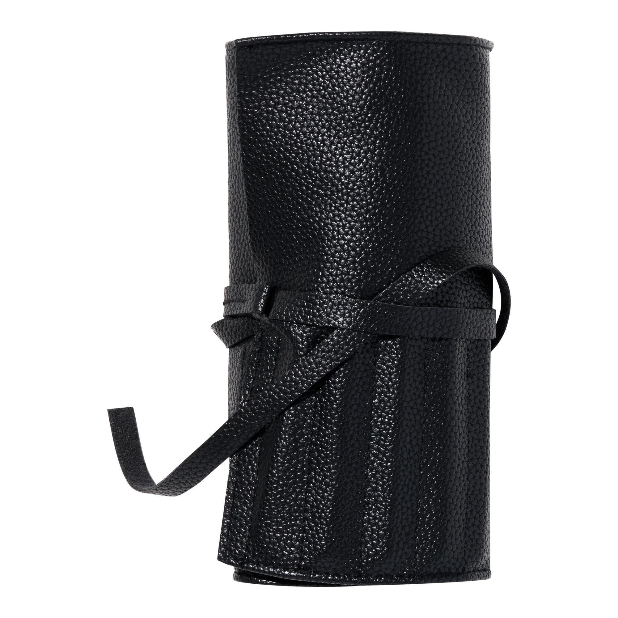 e.l.f. e.l.f. Ultimate Makeup Brush Set & Travel Roll, 17-Piece Brush Kit, Brushes For Eyeshadow, Foundation, Powder, Concealer & more, Vegan & Cruelty-Free