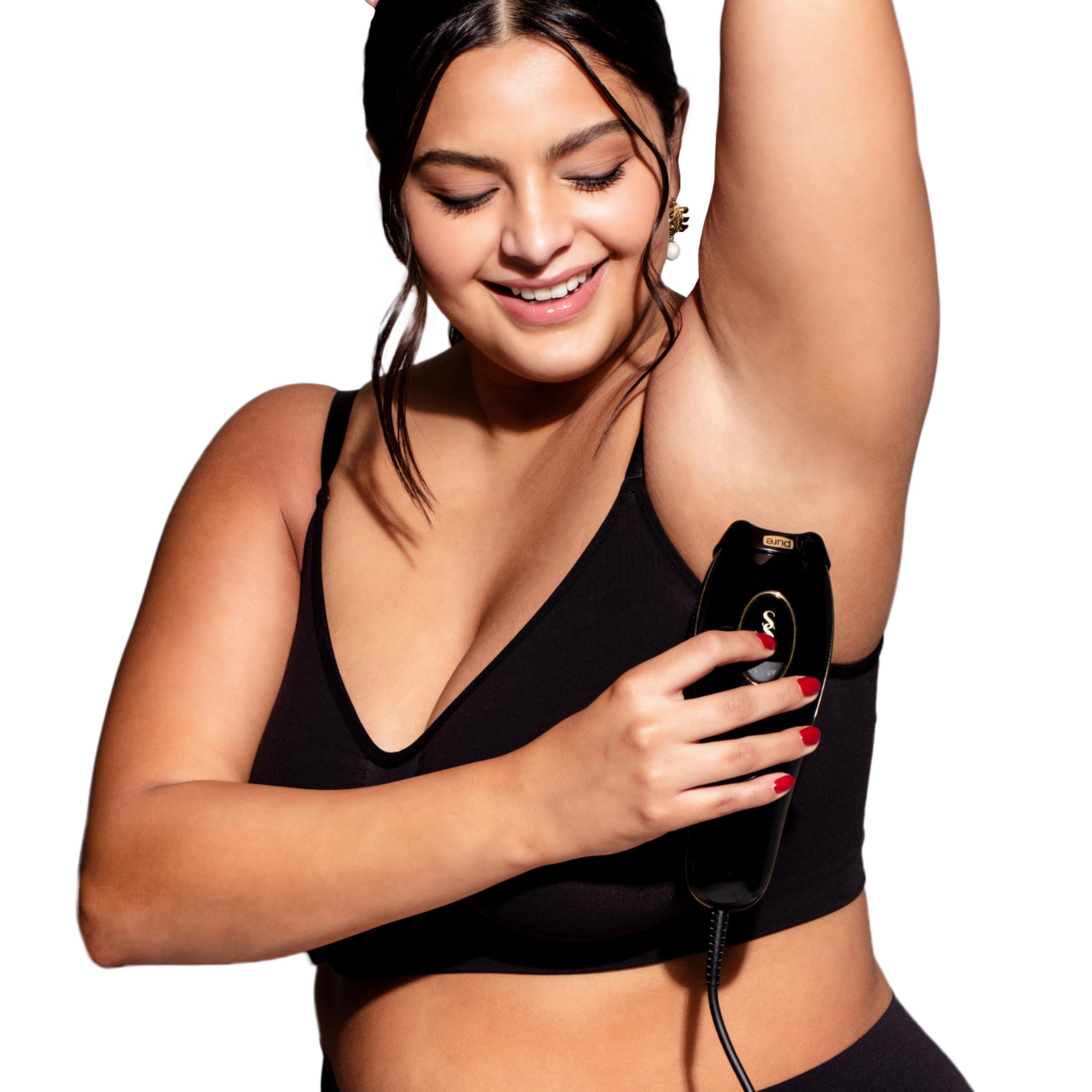 SMOOTHSKIN Smoothskin Pure Fit IPL Laser Hair Removal Device, for Body & Face, Long-Lasting Hair Removal from Home, Alternative to Laser, with Precision Head