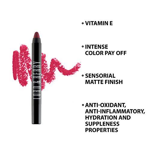 LORD & BERRY Lord & Berry 20100 Matte Crayon Lipstick, Sensuel