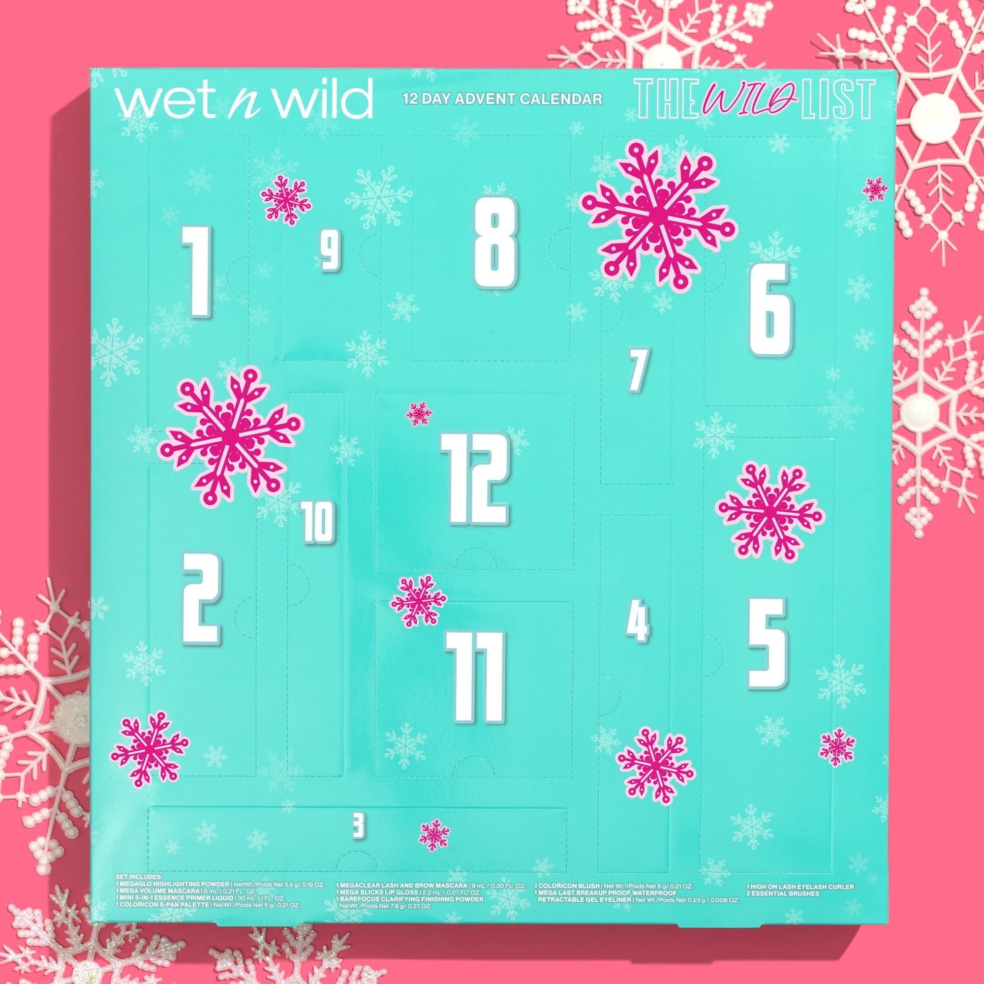 wet n wild wet n wild The Wild List Advent Calendar | 12 Piece Holiday Gift Sets